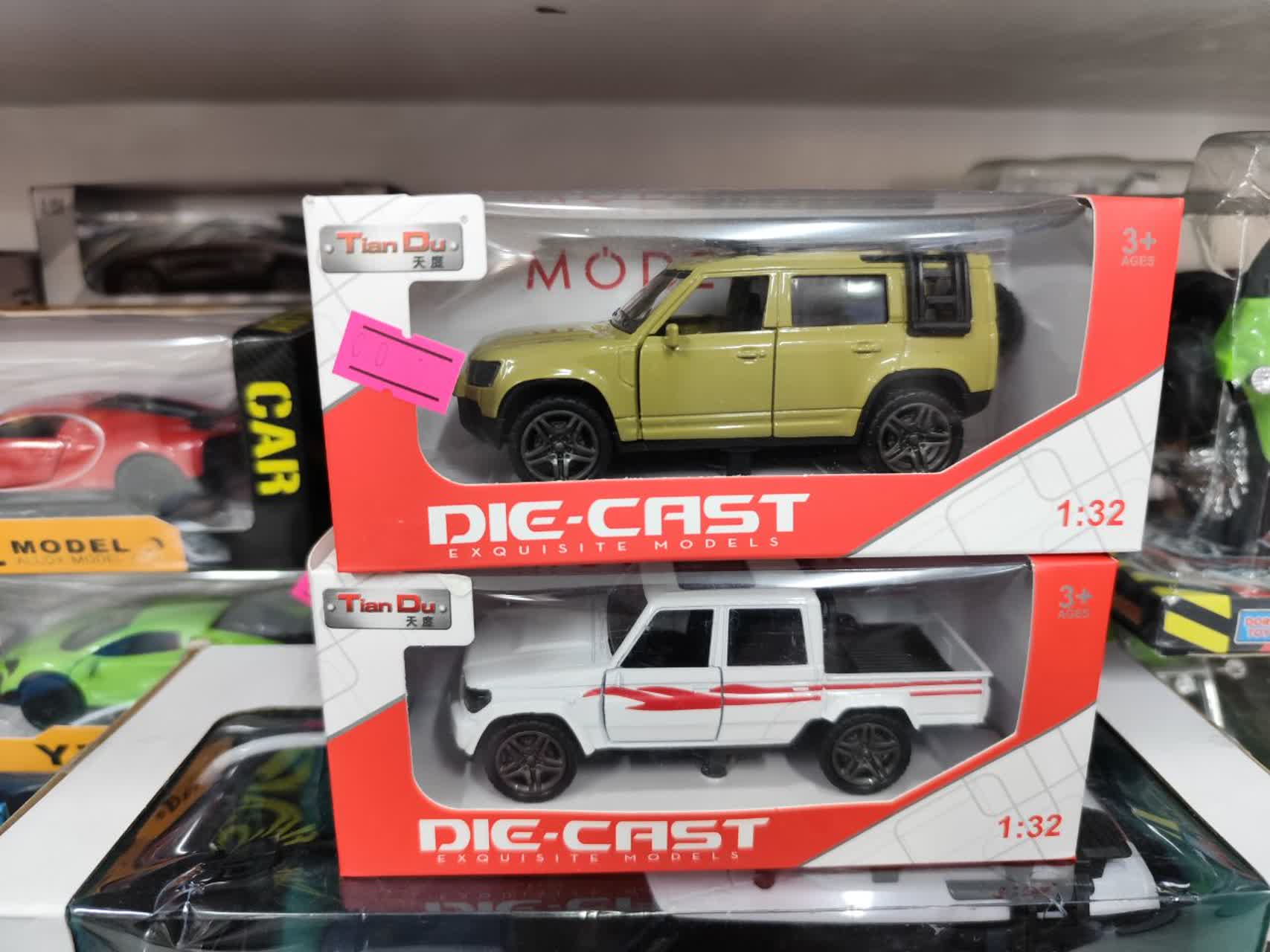 ماشین فلزی کلکسیونی مدل DIE-CAST Tian Du – طراحی دقیق و واقعی در مقیاس ۱:۳۲
