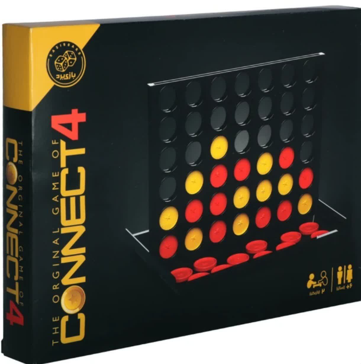 بازی فکری Connect 4 – رقابت هوش و استراتژی در سبک کلاسیک دو نفره